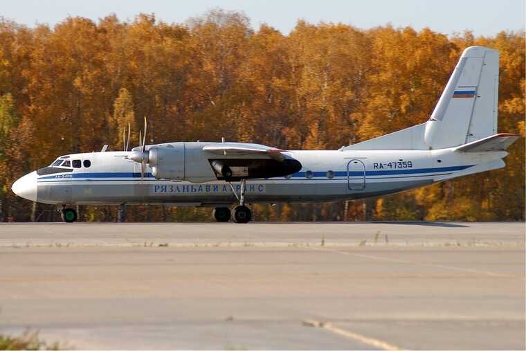 Опубликовано видео возможной попытки посадки Ан-24 перед крушением